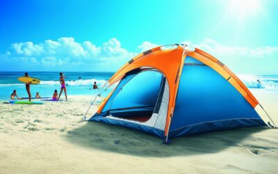 Test et avis : La tente de plage Glymnis anti-UV UPF 50+, votre meilleur allié pour l’été