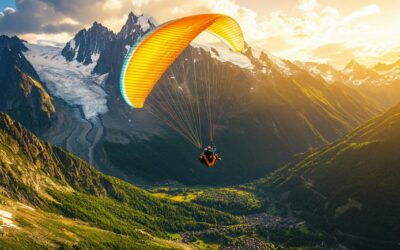 Découvrez Absolute Chamonix : votre expert en parapente à Chamonix-Mont-Blanc pour une expérience hivernale unique